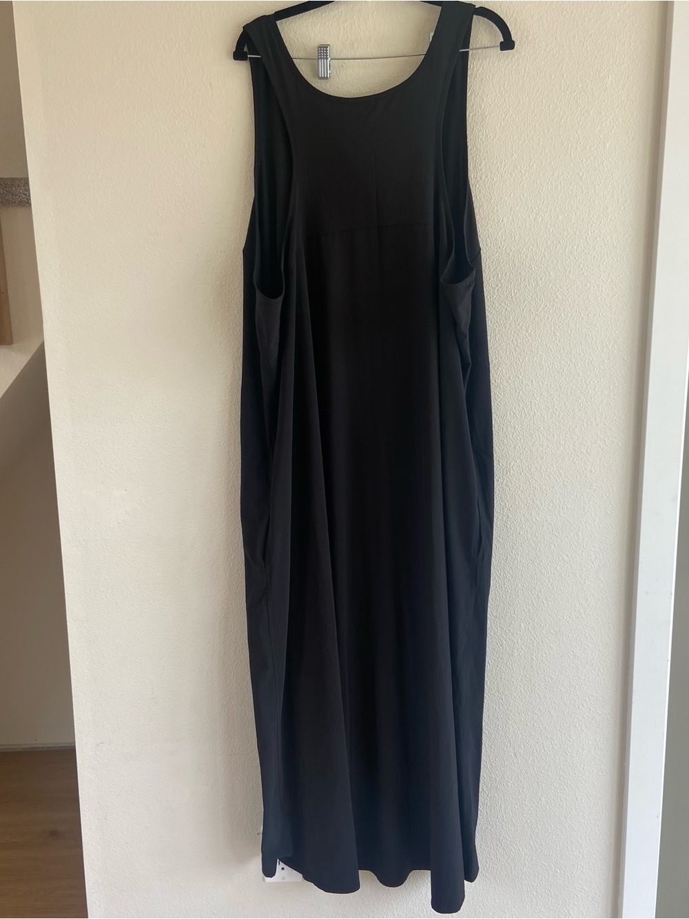 Athleta Presidio Traveler Maxi Dress women’s 3X Black wrinkle resistant - Picture 8 of 9